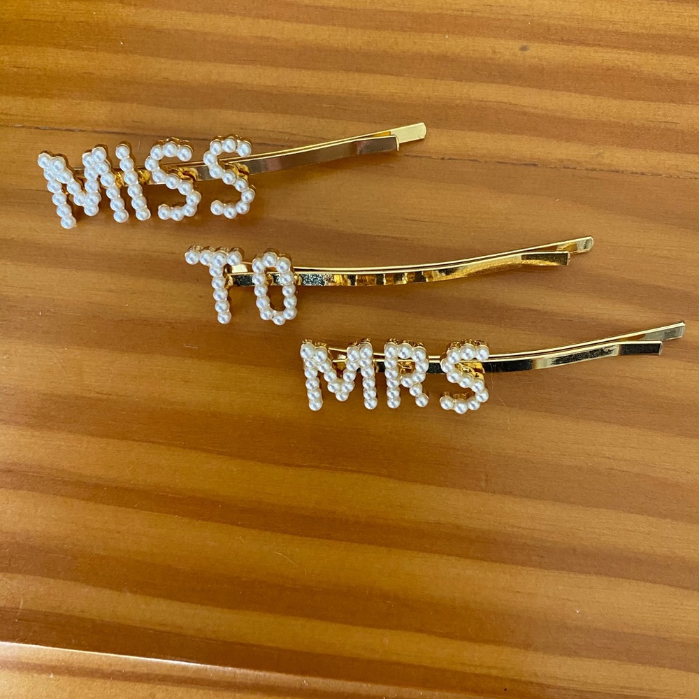 BHLDN “Miss To Mrs” bobby pins